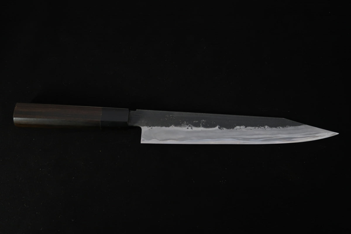 藤(とう) 牛刀 切付型 240㎜・両刃 藤(Tou) Gyuto Kiritsuke Style 240